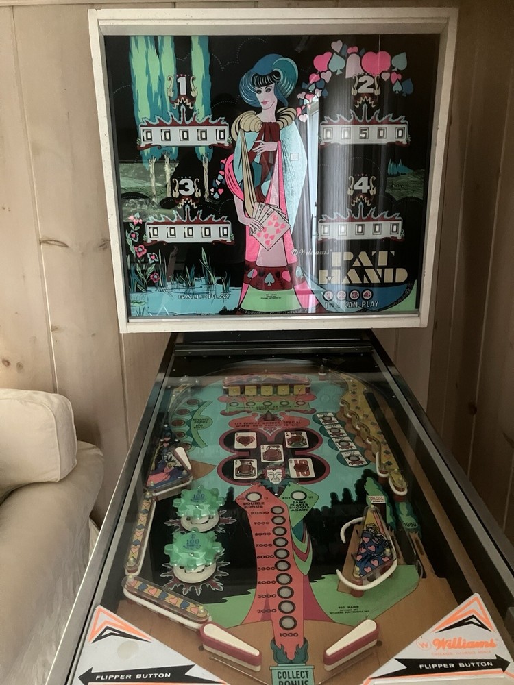 Pat Hand pinball machine by Williams