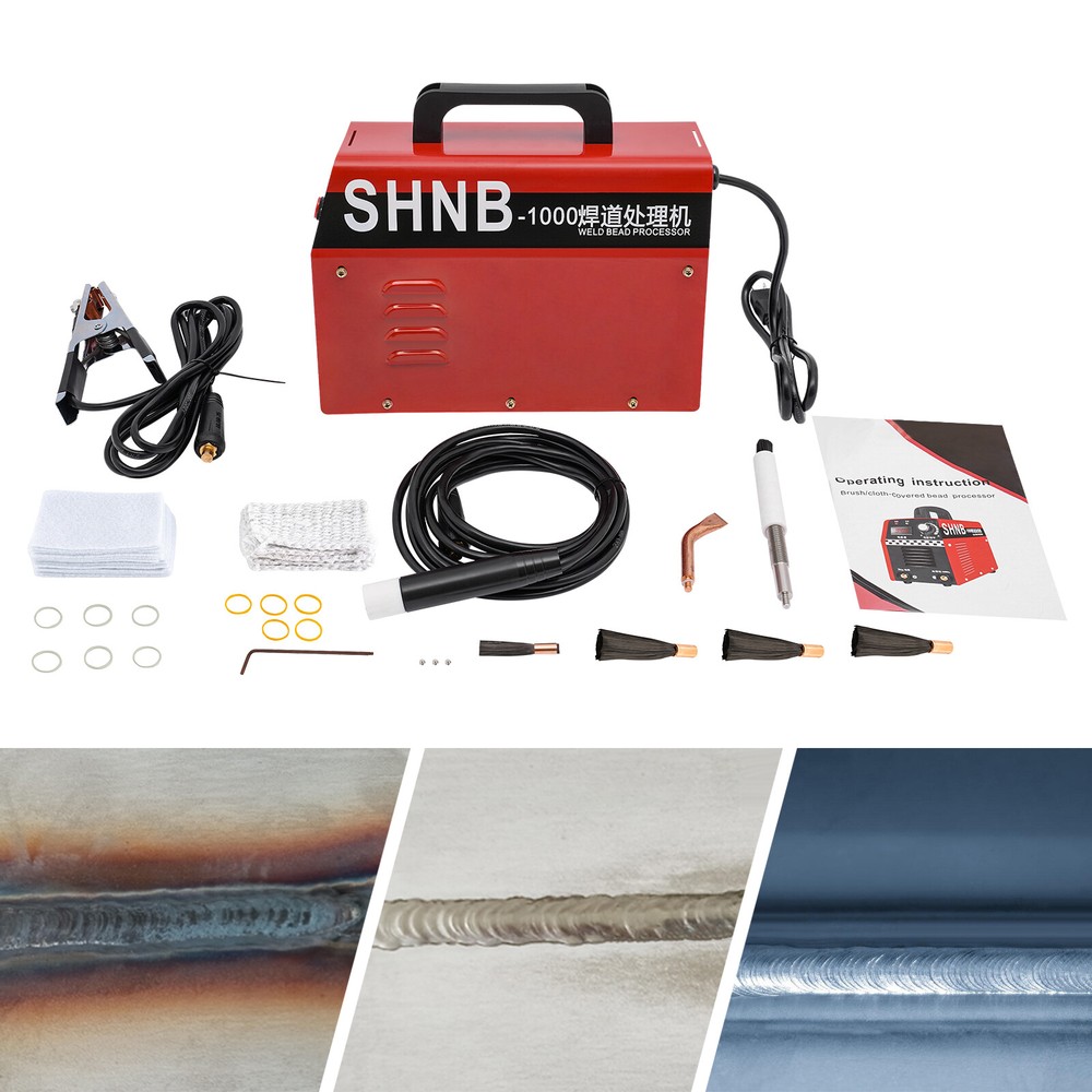 Welding Bead Processor Weld Cleaning Machine For Metal/arc Welding 1000W 110V US