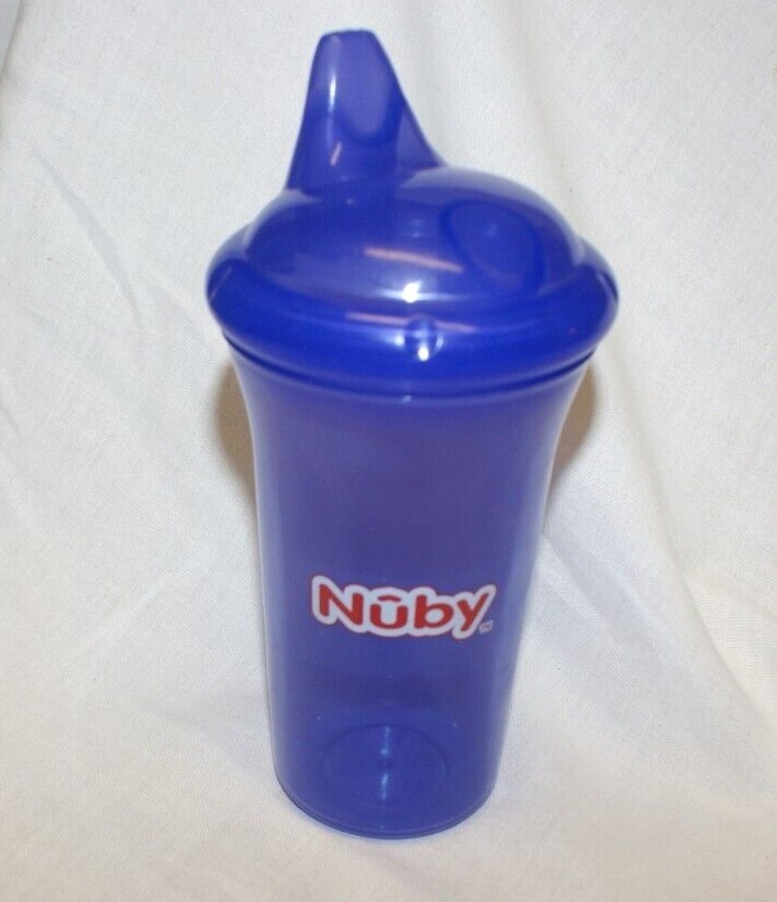 Nuby Sippy Cup No Spill Baby or Toddler w/ Dual Flow Valve New - Select Color