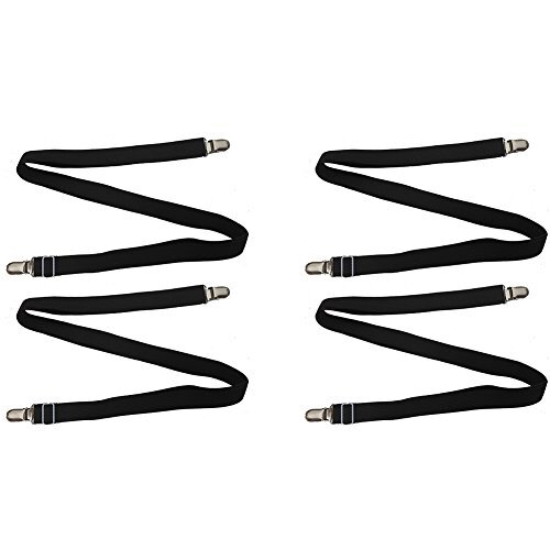 Bed Sheet Straps (Black)