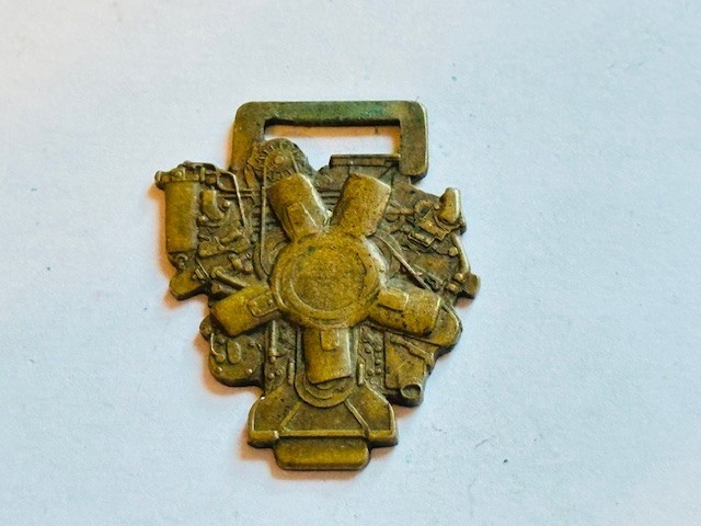 Vintage Watch FOB - Engine