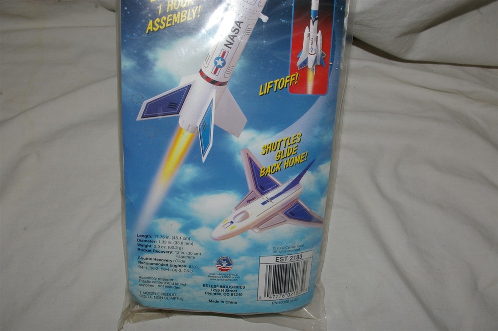 Estes Shuttle Express Flying Model Rocket Kit 2183 NEW