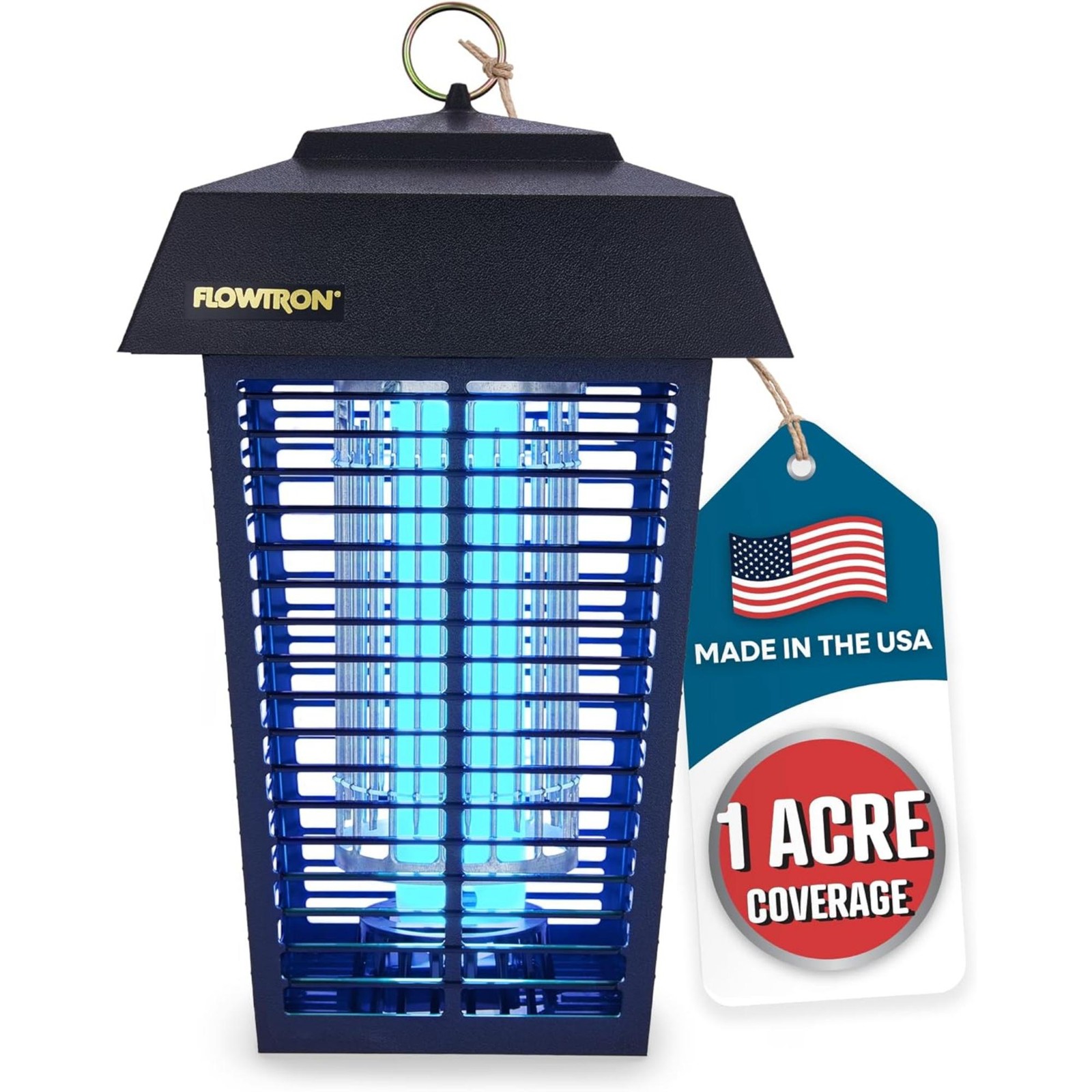 Flowtron Bug Zapper 1 Acre of Coverage w/ 40W Bulb & 5600V Killing Grid
