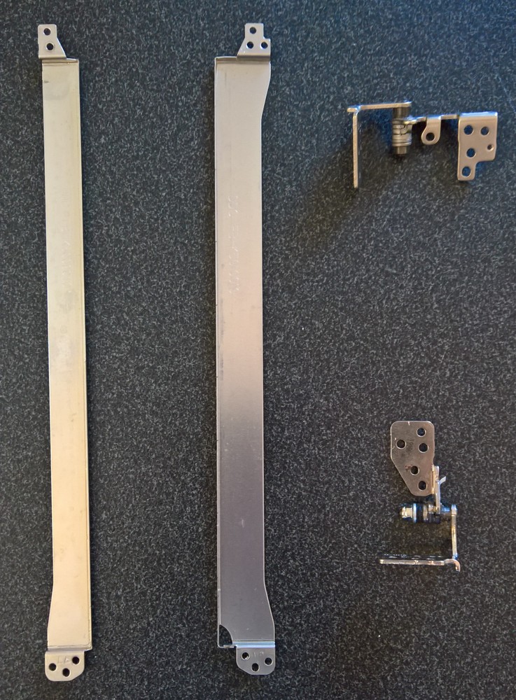 Sony Vaio SVE151 Hinges LCD Support Brackets Left and Right