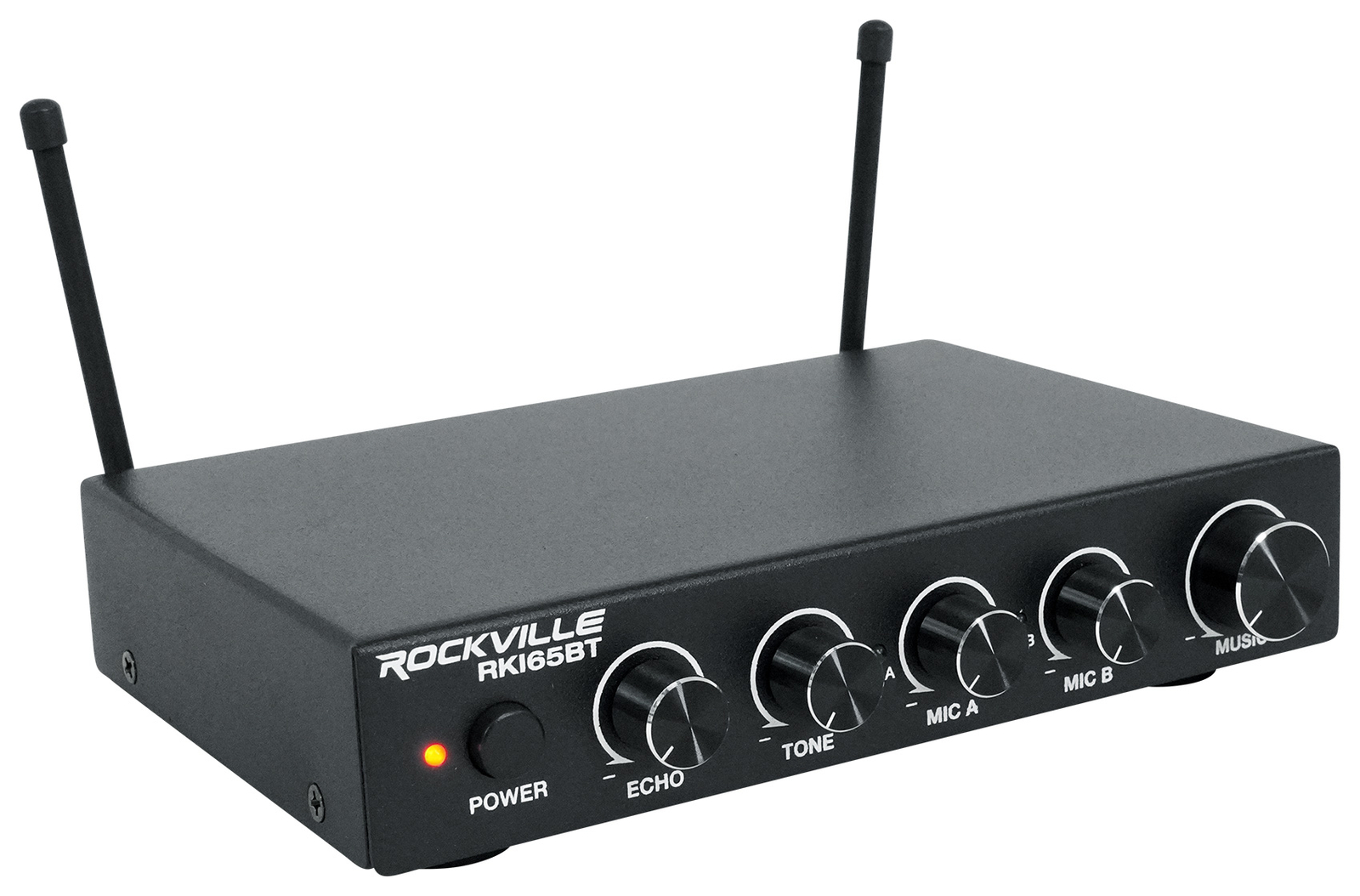 Rockville RKI65BT Karaoke Microphone System For Tablet/Smatphone/Laptop/TV+LED's