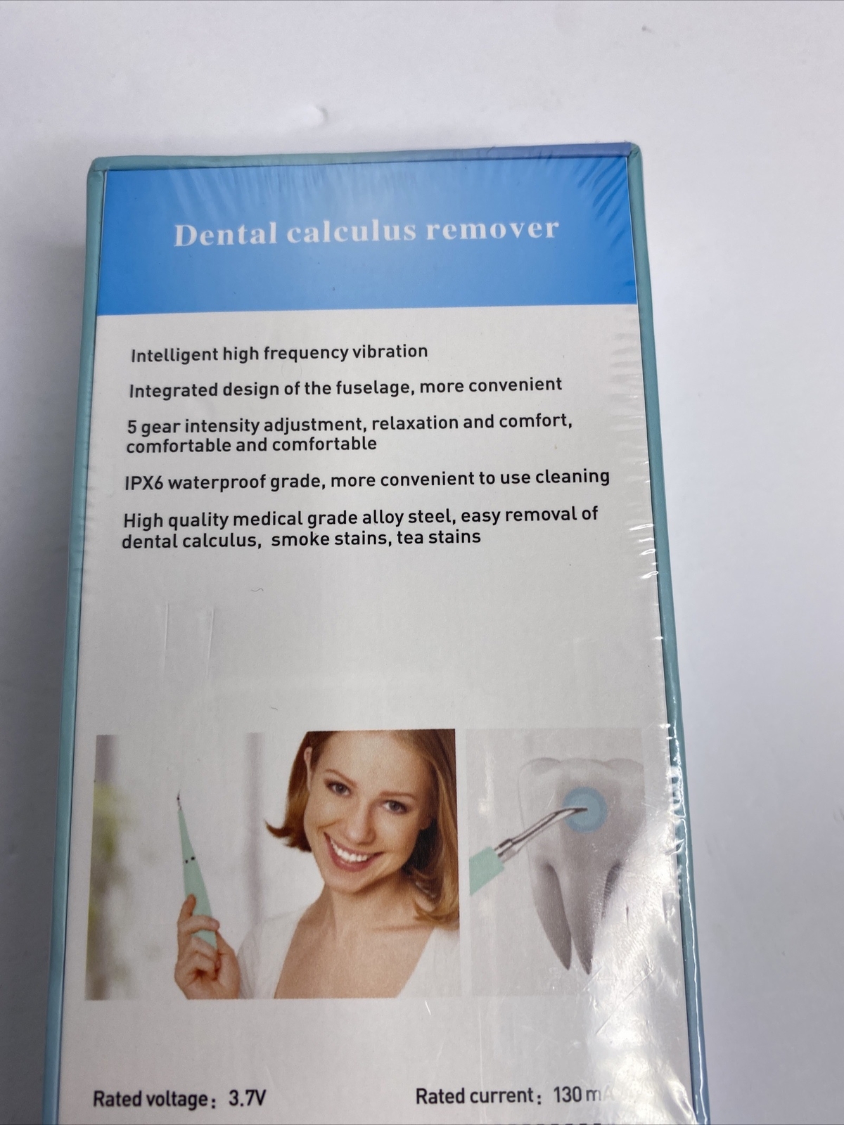 Ivory Oral Ultrasonic Tooth Cleaner Go Beyond Brushing Factory Sealed