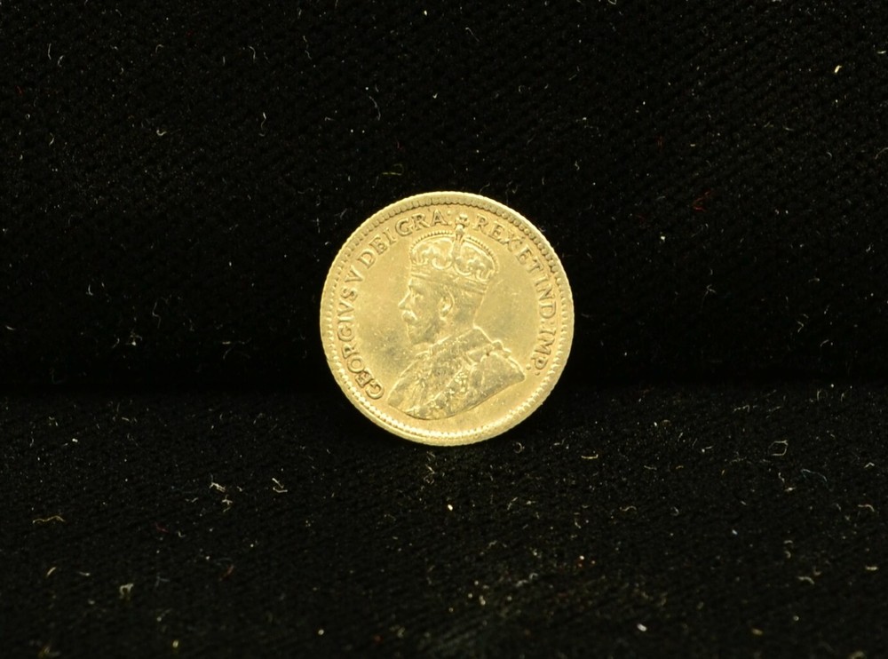 1912 CANADA 5 CENT 92.5% SILVER KM#22 #EB12017