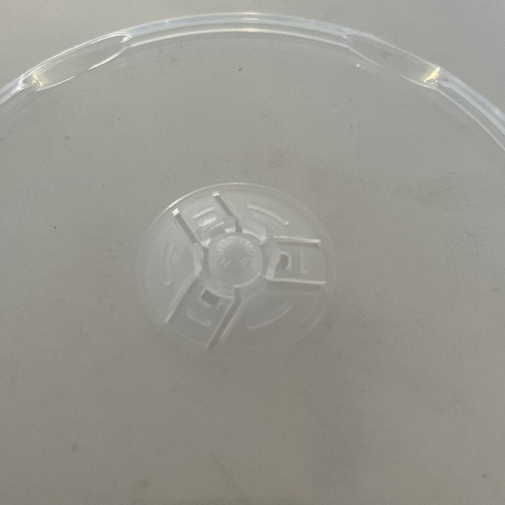 DVD Case 2 Disc Clear Brand New Replacement