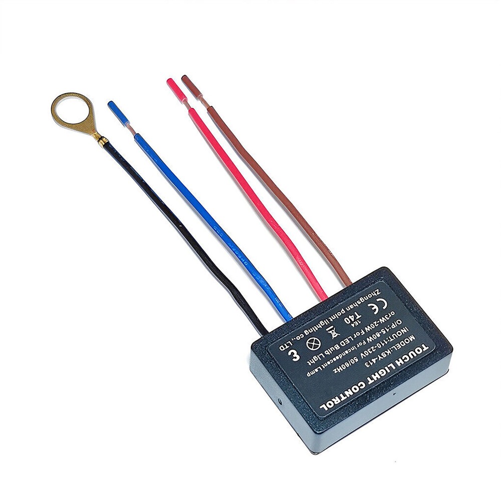 3 Way Touch Control Sensor Table Light Parts Dimmer Bulb Lamp Switch 2pcs