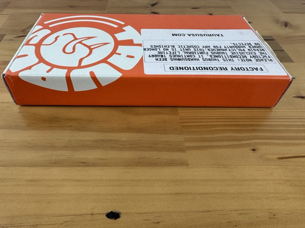 Taurus M85 Empty Cardboard Box With Extras