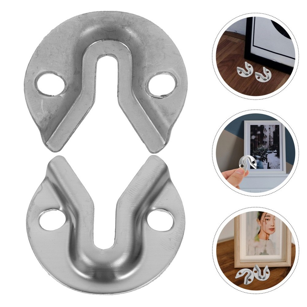 50 Pcs Stainless Steel Interlock Hanging Buckle Interlocking Hardware Brackets