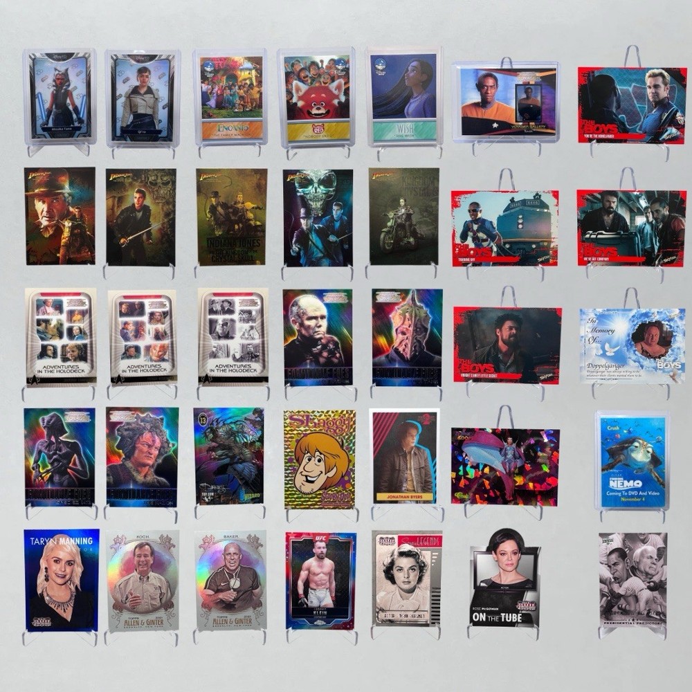 Random Trading Card Insert, Foil, Parallel 35 Card Lot!
