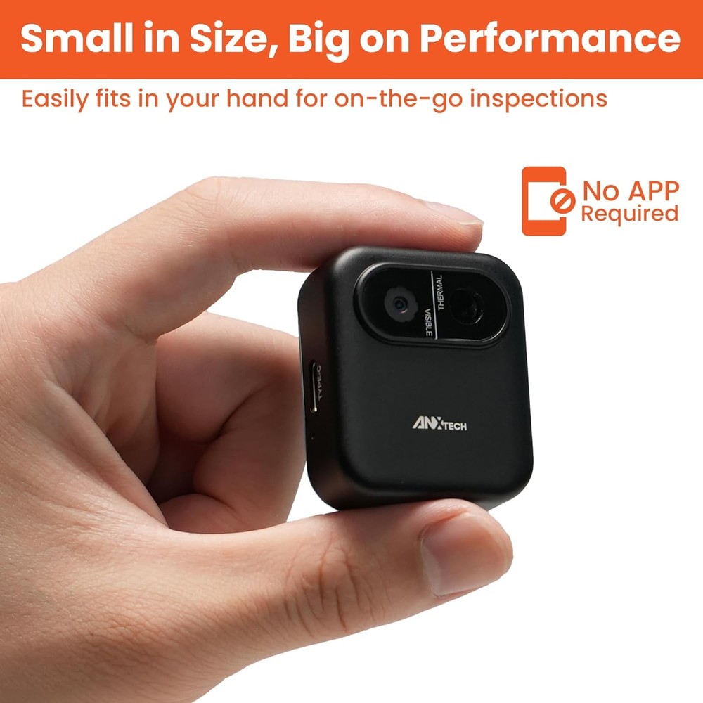 ANXTECH Thermal Imaging Camera Mini Thermal Imager Camera for Beginner