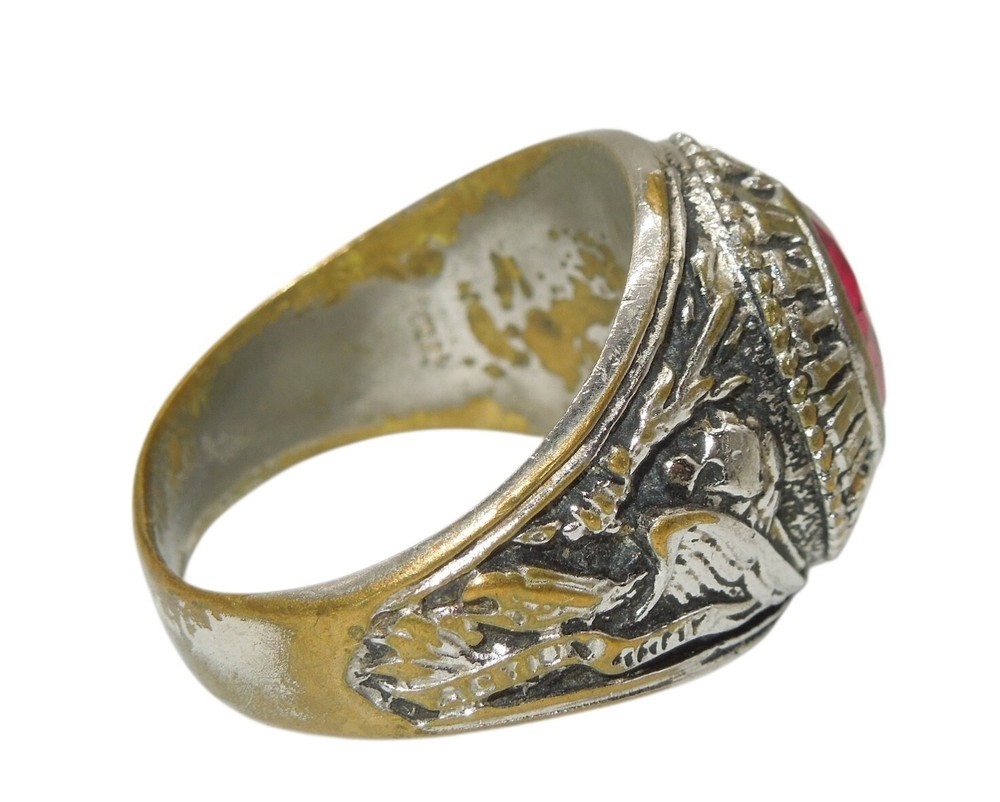 Vietnam War US Army Ring EGRI Marked