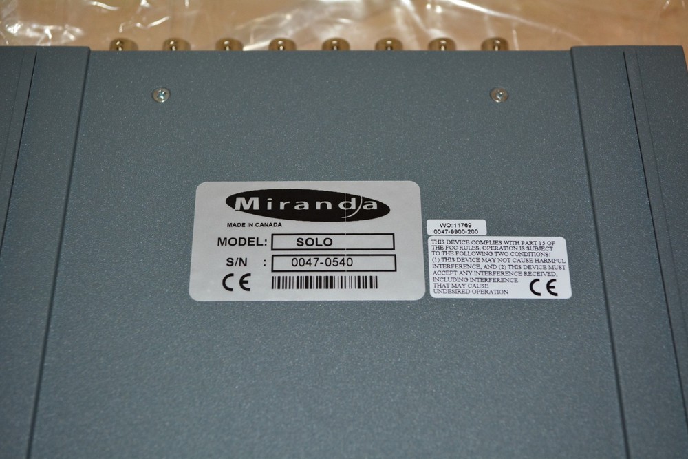 Miranda Solo Chassis/Module