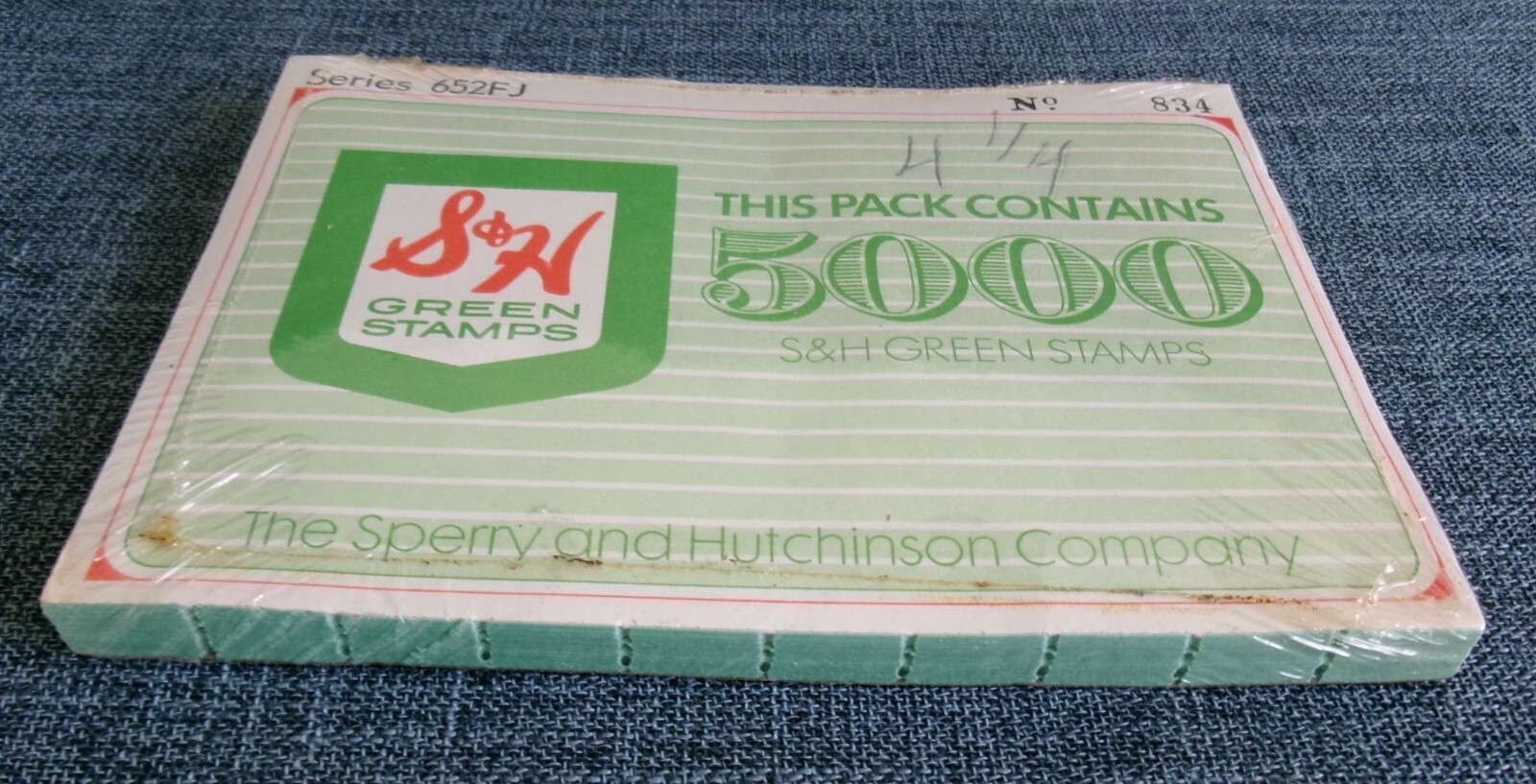 S&H Green Stamp Accumulation