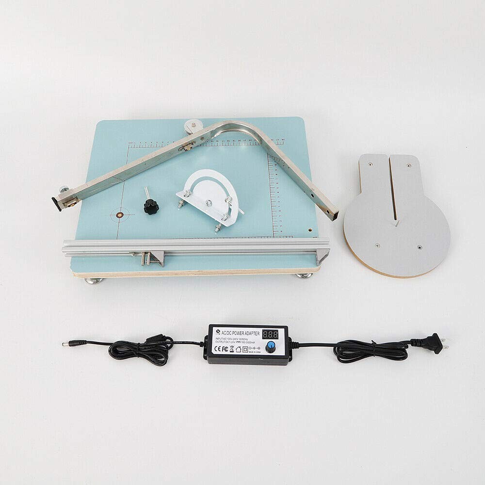 Hot Wire Foam Cutting Machine Adjustable Angle Tabletop Craft Tool