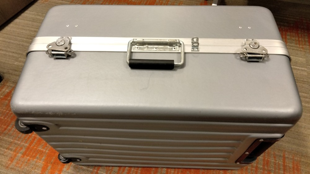 Comrex Vector POTS codec, AUDIO OVER TELE MIXER, plus power supply, and case.