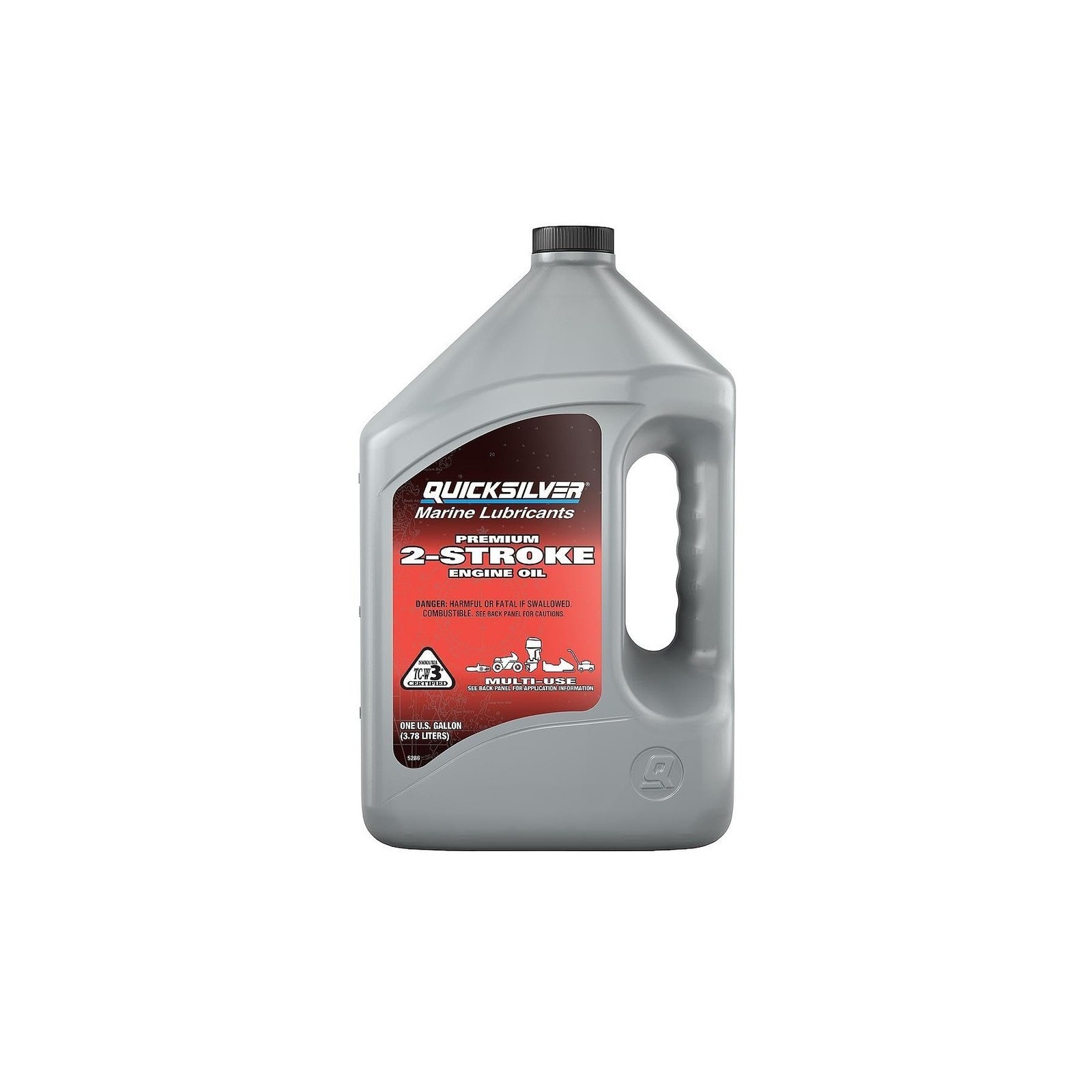 2-Stroke Engine Oil - Premium, 1 Gallon, for Outboards/Motorcycles
