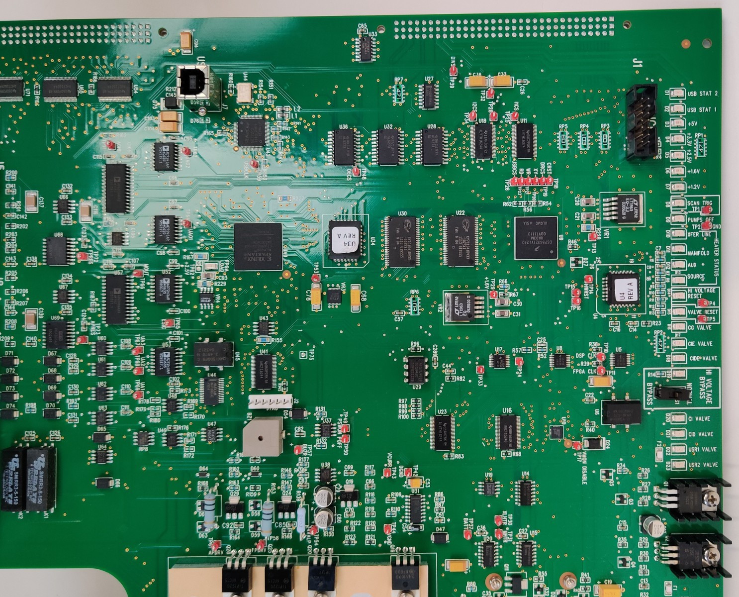 Varian Bruker 300-MS 310-MS 320-MS 03-938370-01 USB Power Board Tested