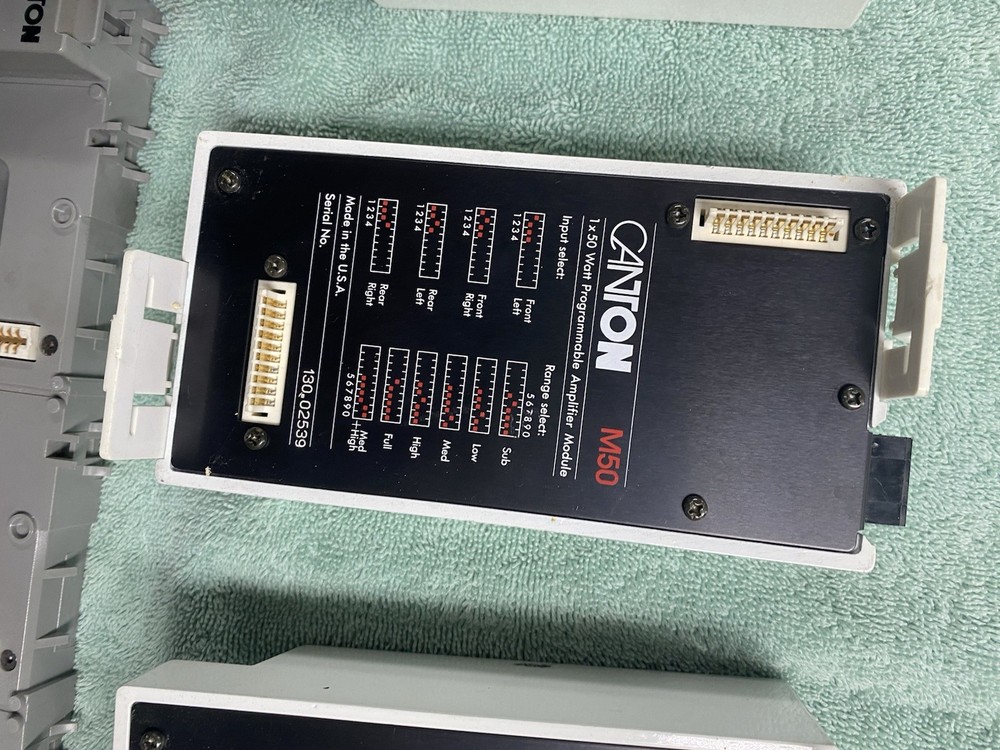 Vintage Canton Mainframe Car Amplifiers