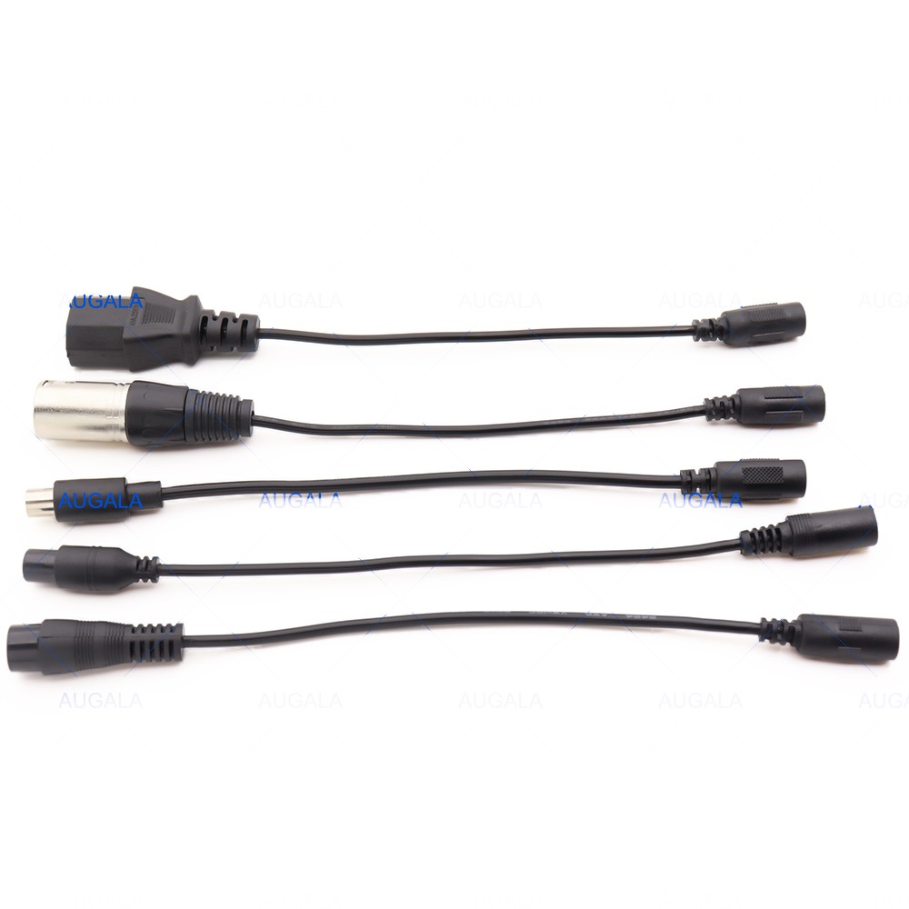 Ebike Scooter Charger Conversion Adapters For 5.5x2.1mm DC Plug Battery Charger