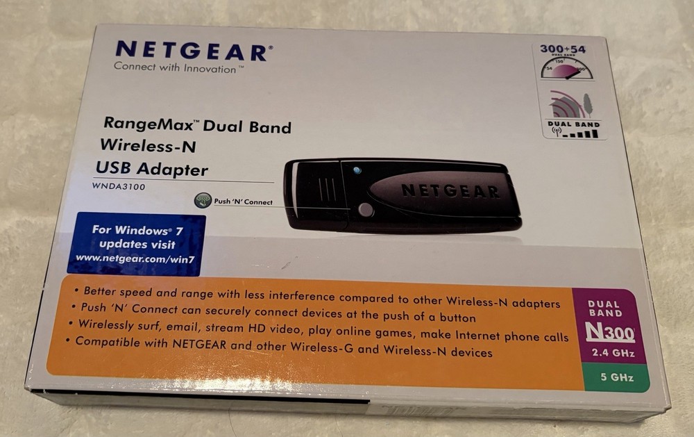 NETGEAR WNDA3100 Wireless USB Adapter