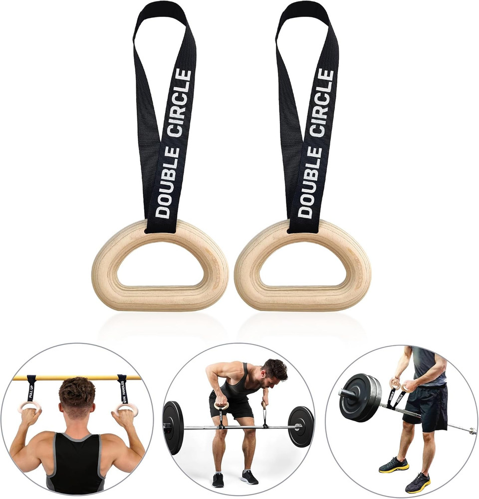 Pull Up Handles - Pull Up Grips, LAT Pull Down Gym Handles Design - Quick Attach