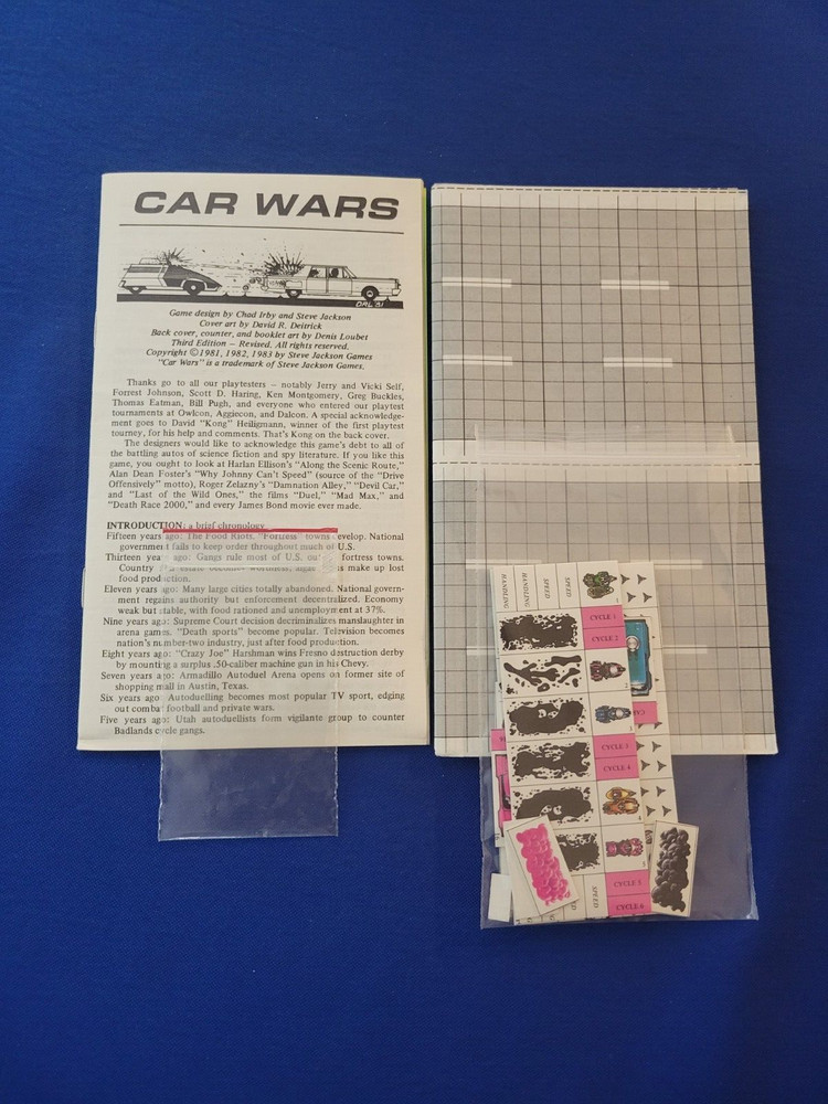 Core Set 1104 - Car Wars (Complete)