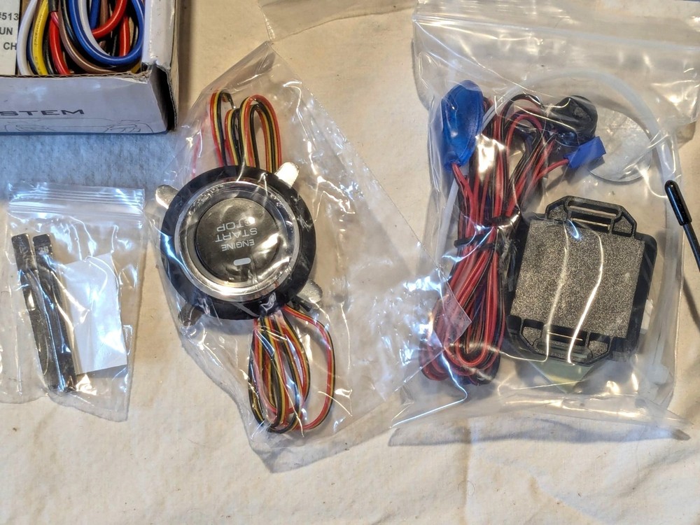 Banvie Car Remote Start System w/Keyless Entry & Push-Button Start NWB