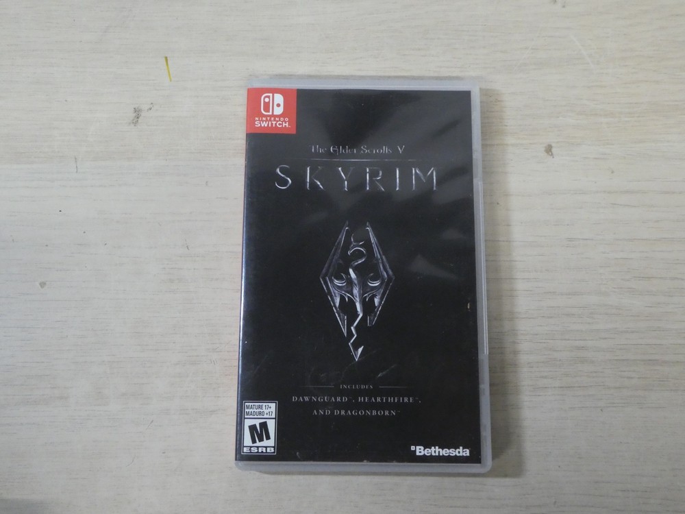 The Elder Scrolls V Skyrim Nintendo Switch 2017 Case Only No Cartridge