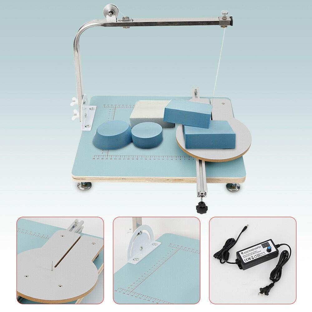 Hot Wire Foam Cutting Machine Adjustable Angle Tabletop Craft Tool