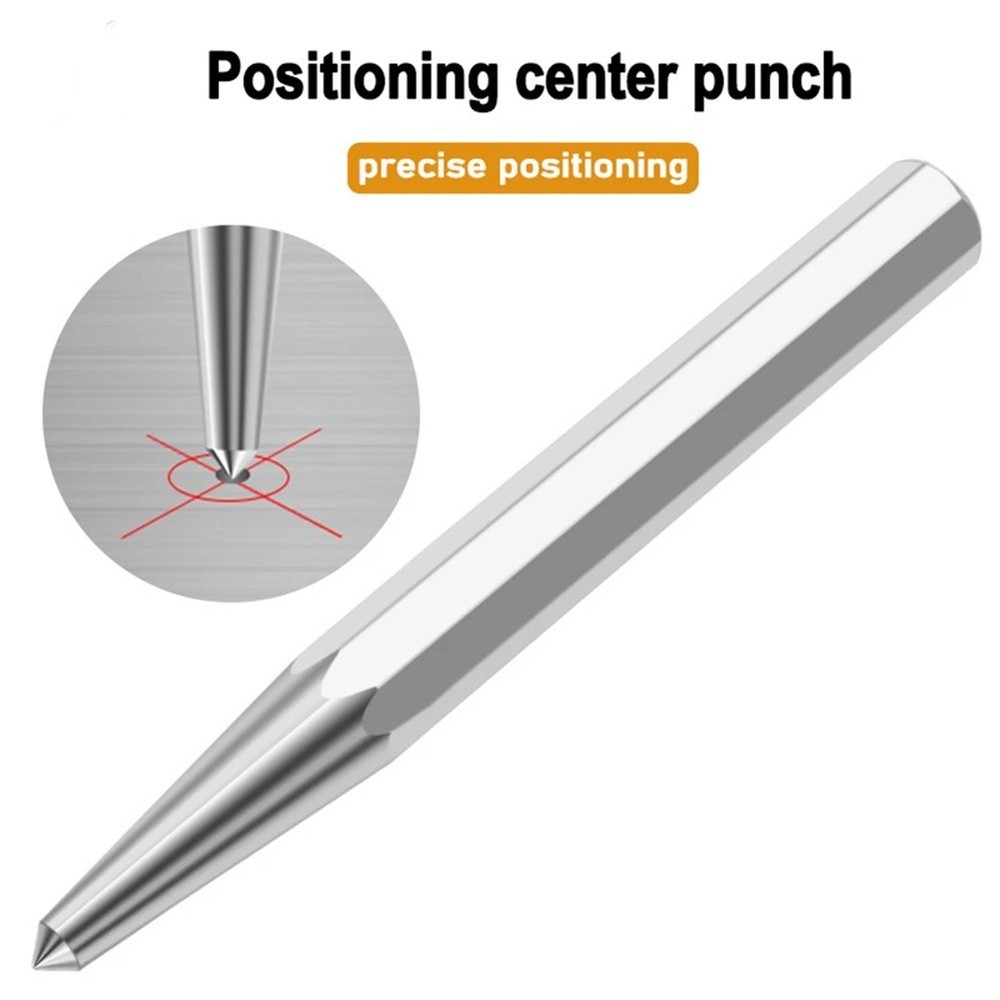 Punching Tip Punch Positioner Bright Chrome Centering Positioning Drilling