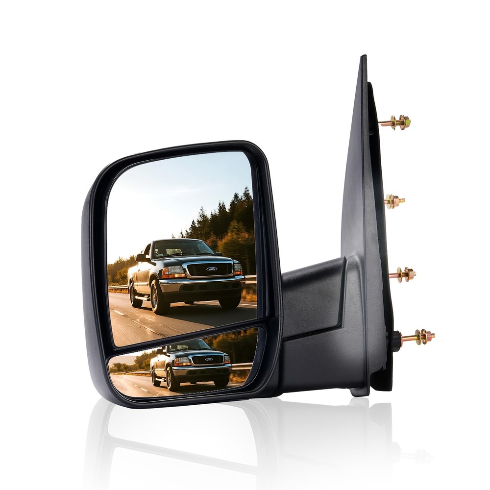 LEFT View Mirror for 02-08 FORD E150 E250 E350 E450 E550 Club Wagon Super Duty
