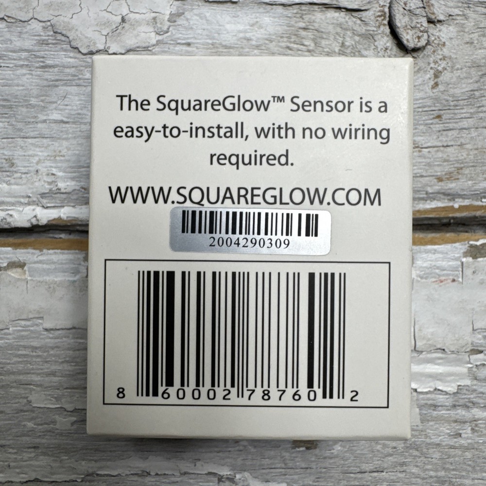 SquareGlow Wireless Doorbell Kit + Sensor HomeKit LED Chime Open Box Unused