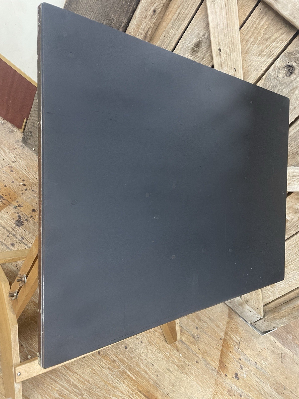 Vintage ANCO-BILT DRAFTING TABLE maple Adjustable tilt and height