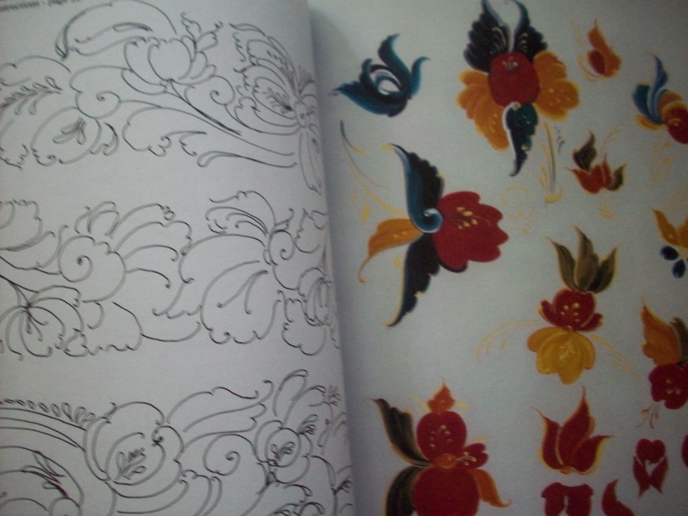 Design Basics for Telemark Rosemaling painting instructions and revised patterns