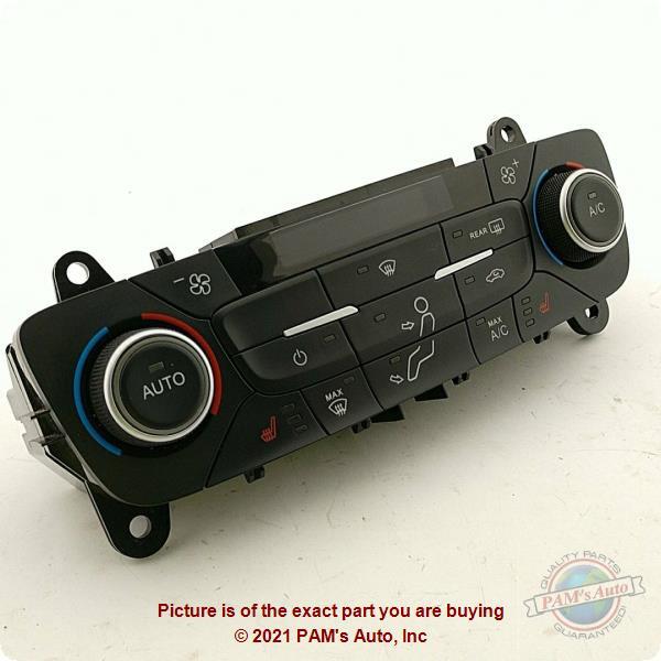 Used A/C Selector Switch fits: 2018 Ford Escape front automatic temperature cont