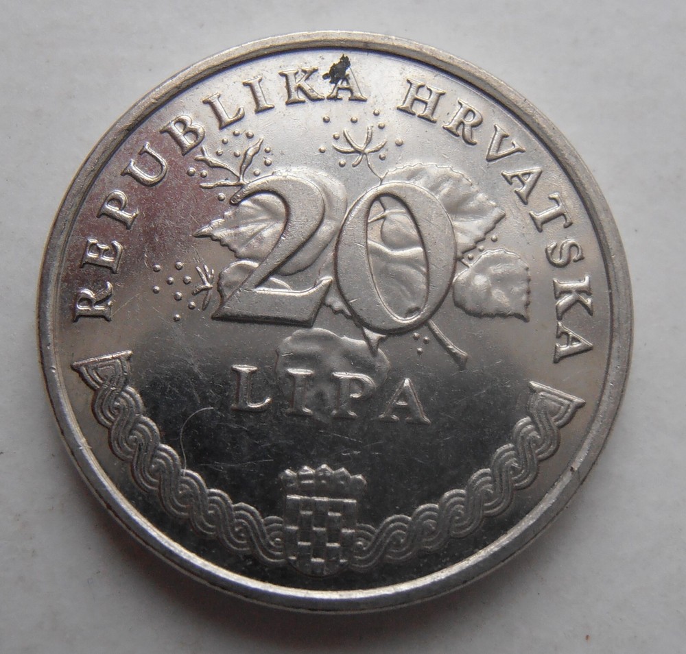 CROATIA 20 LIPA 2001