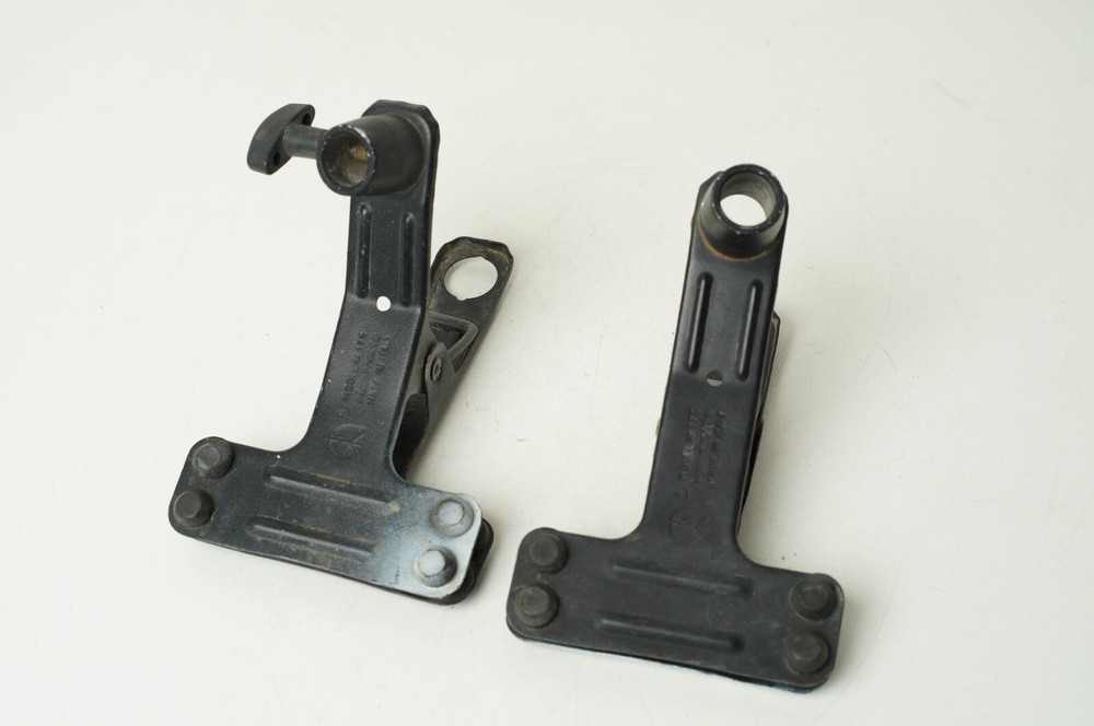 2 - Manfrotto 175 Spring Clamp Grip Set Equipment - Bent / Missing Screw