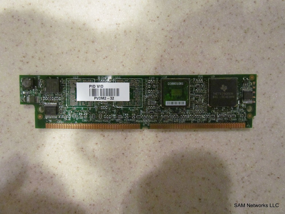 Cisco-PVDM2-32-32-Channel-Packet-Voice-Fax-DSP-Module-Fully-Tested
