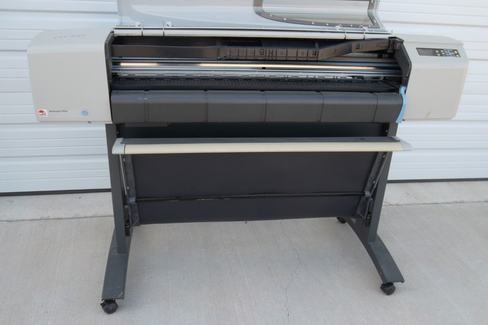 HP DesignJet 500ps Plotter 42" Roll Color Printer Wide Inkjet USB Network C7770C