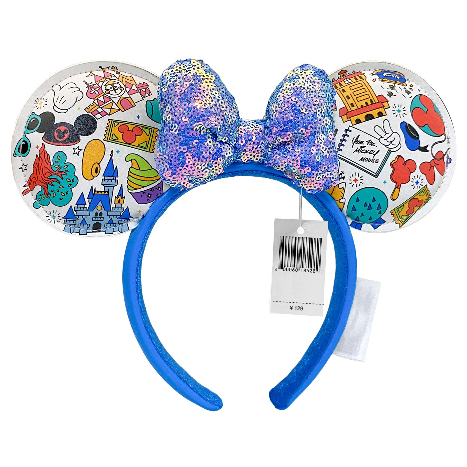 2025 Disney Parks Play In The Parks Minnie Ears Castle Epcot Dole Whip Headband