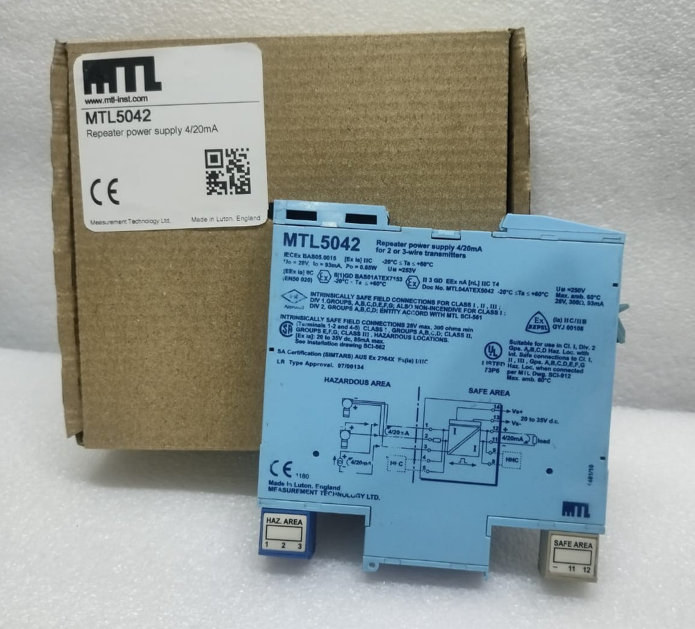 MTL MTL5042 SHUNT-DIODE SAFTY BARRIER