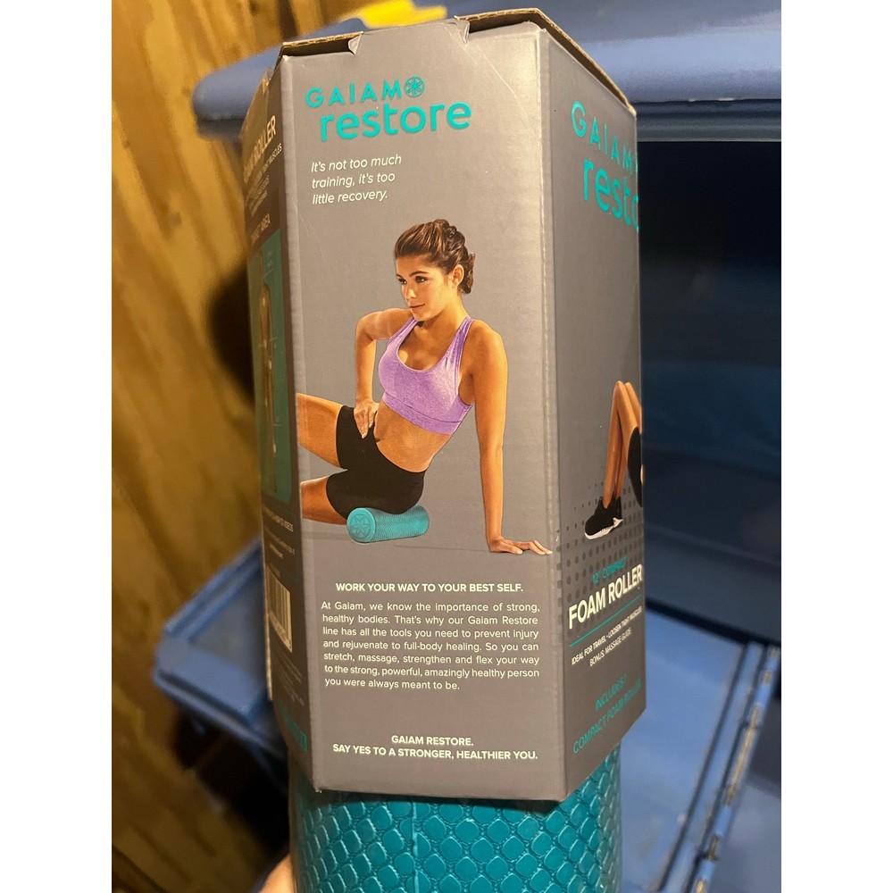 GAIAM restore 12" Compact Foam Roller