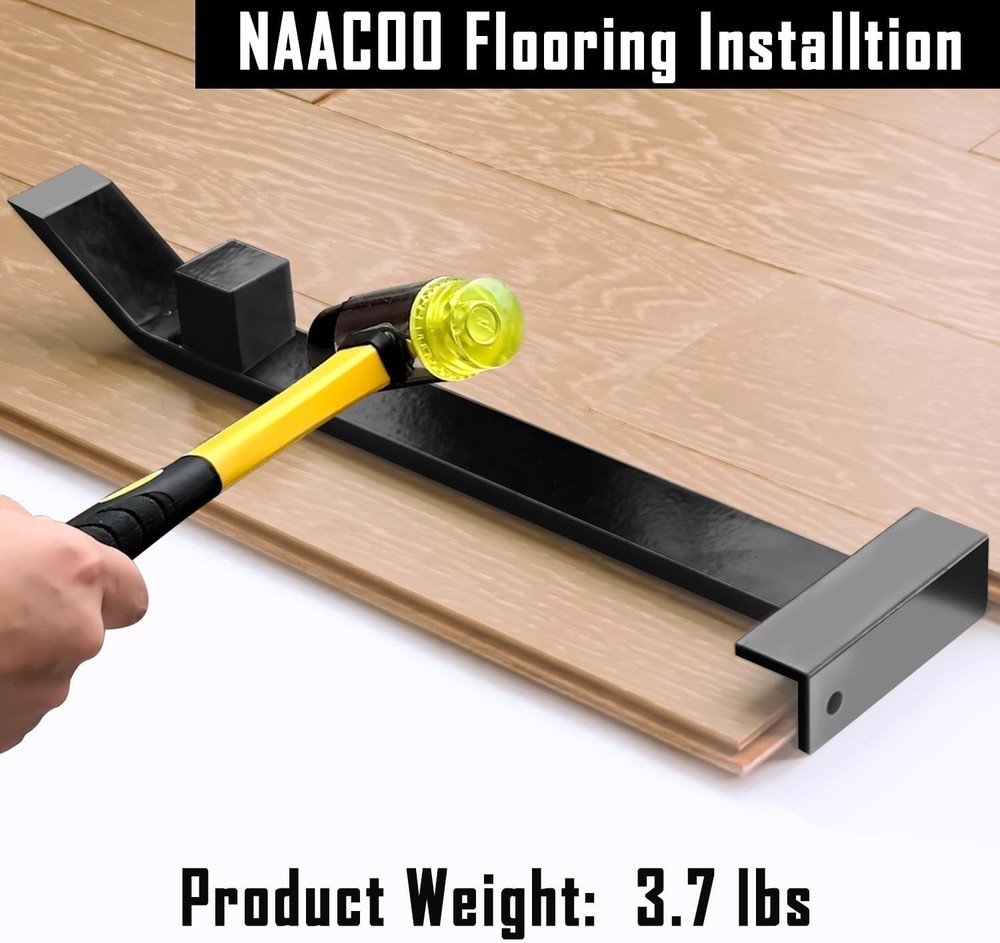 Heavy Duty Pull Bar and Pry Bar, Flooring Tools, Weight 3.7lb/Solid Squar