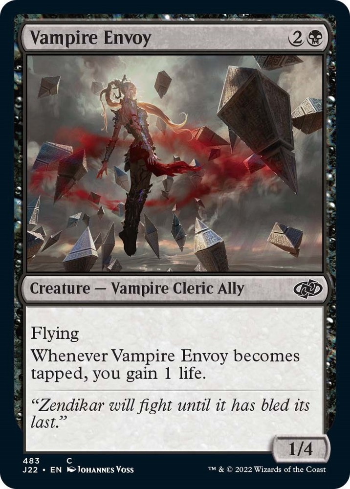Vampire Envoy Jumpstart 2022 483 MTG LP