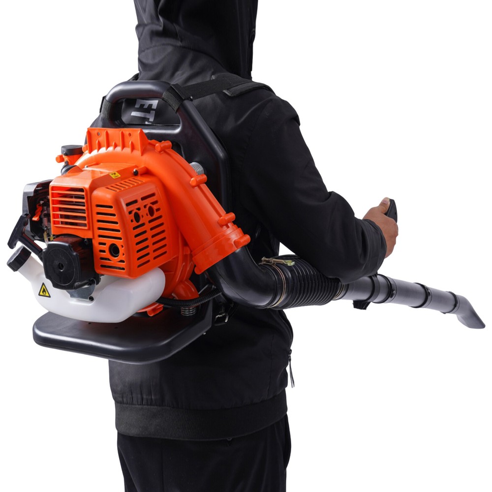 2-Stroke 42.7cc Backpack Leaf Blower Gas Powered Leaf Blower Backpack Blower