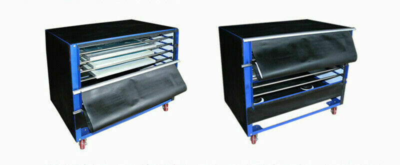Screen Printing Frame Drying Cabinet 6 Layer Floor Type Warming Machine