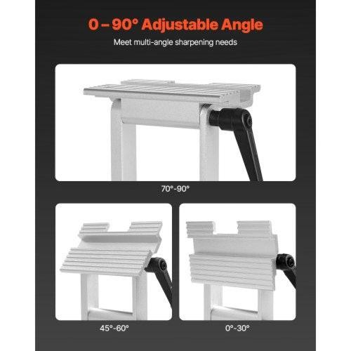 Bench Grinder Tool Rest Adjustable Replacement Tool Rest Sharpening Jig for 6